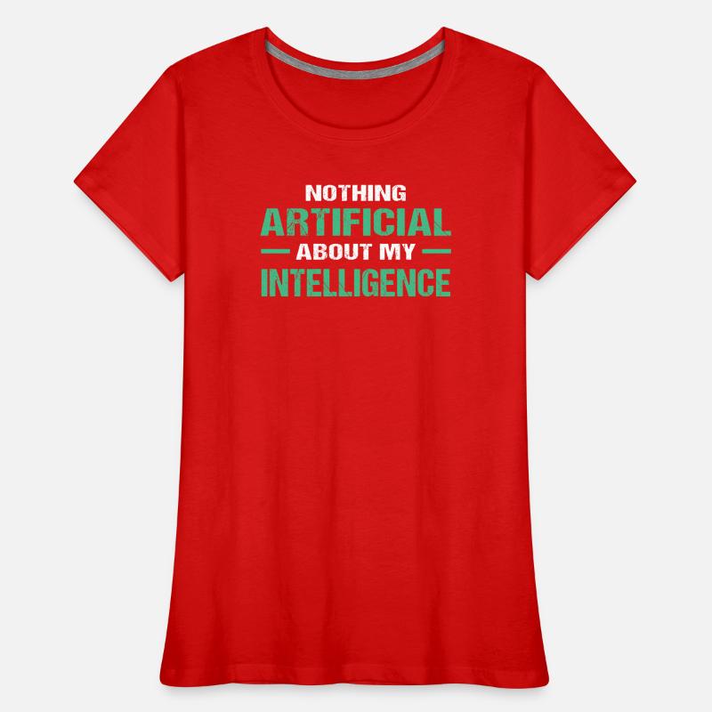 GPT Artificial Intelligence Women's Premium Organic T-Shirt
