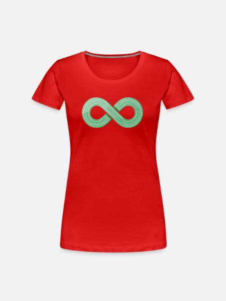 Show the flow! - Women's Premium Organic T-Shirt - red