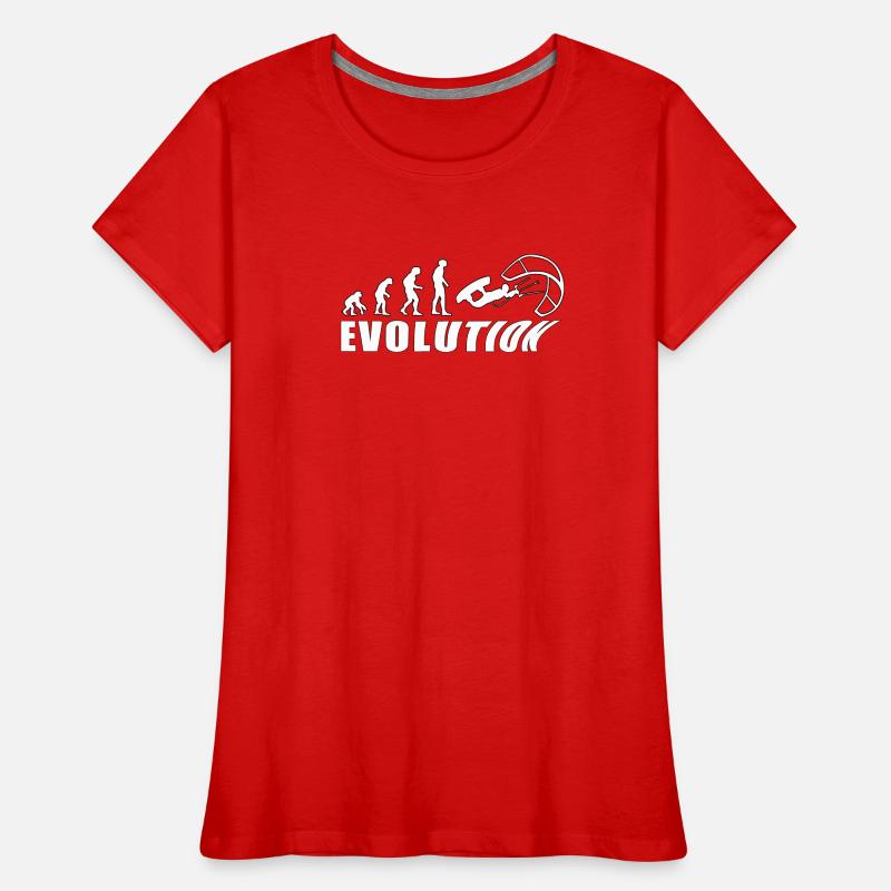 EVOLUTION KITESURF Meer Urlaub Geschenk Frauen Premium Bio T-Shirt