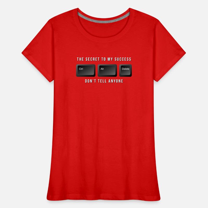 Tech Support or IT Guy or Gal Women's Premium Organic T-Shirt