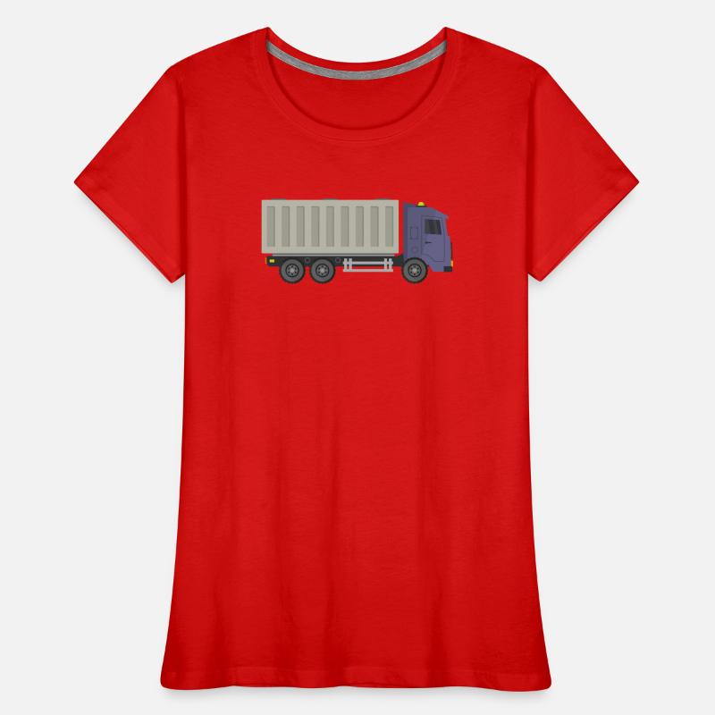 Container trucks Women's Premium Organic T-Shirt