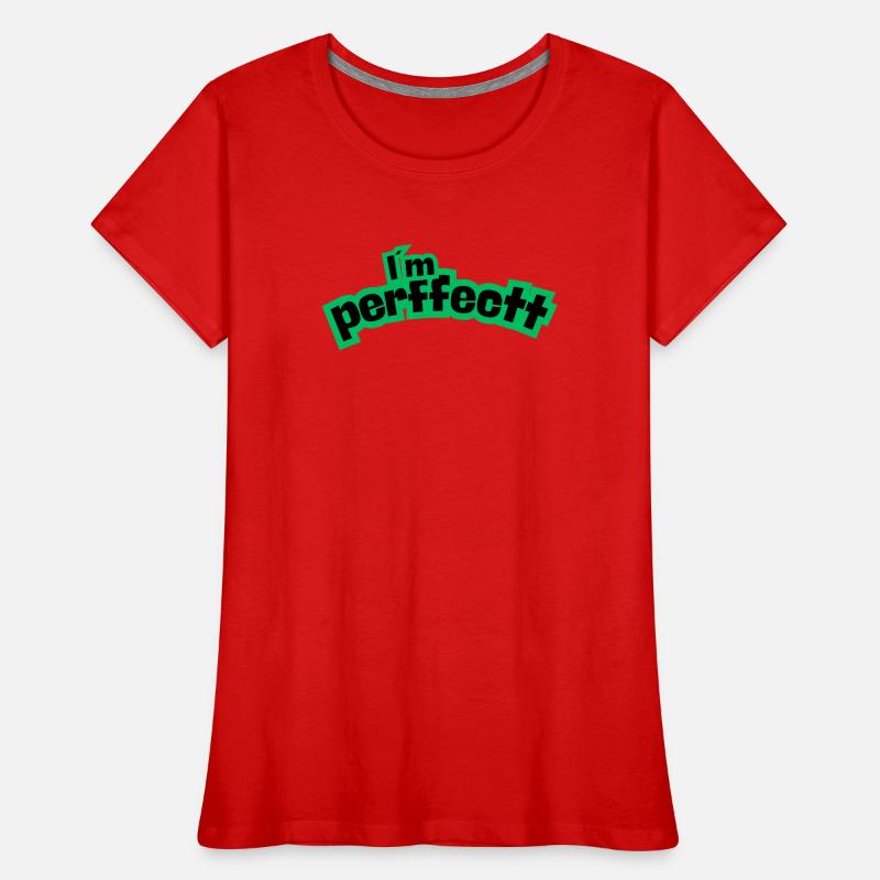 Vert parfait T-shirt bio Premium Femme