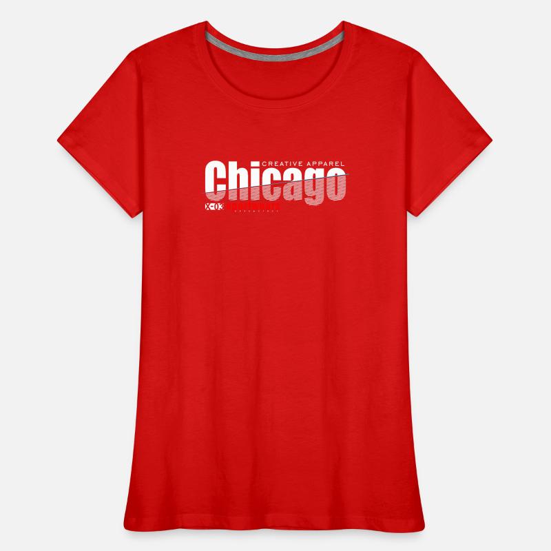 Dynamic Sport Design with Modern Sharpness Women's Premium Organic T-Shirt