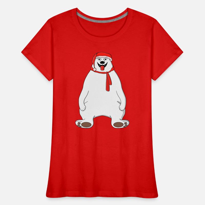 Eisbär Frauen Premium Bio T-Shirt