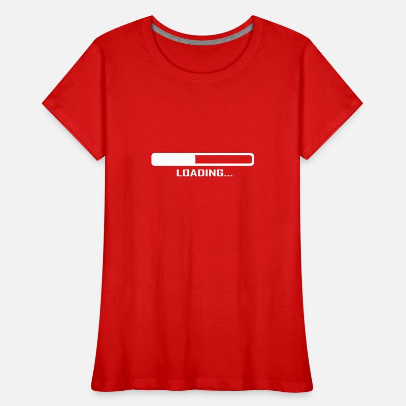Loading - Ladebalken - Computer Frauen Premium Bio T-Shirt