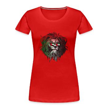 Vereinigte Arabische Emirate - Frauen Premium Bio T-Shirt - Rot - Vorne - Mia (176cm)
