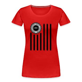 Professional Dance Teacher - Frauen Premium Bio T-Shirt - Rot - Vorne - Mia (176cm)