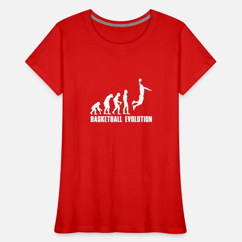 Evolution Basket Dunk T-shirt bio Premium Femme
