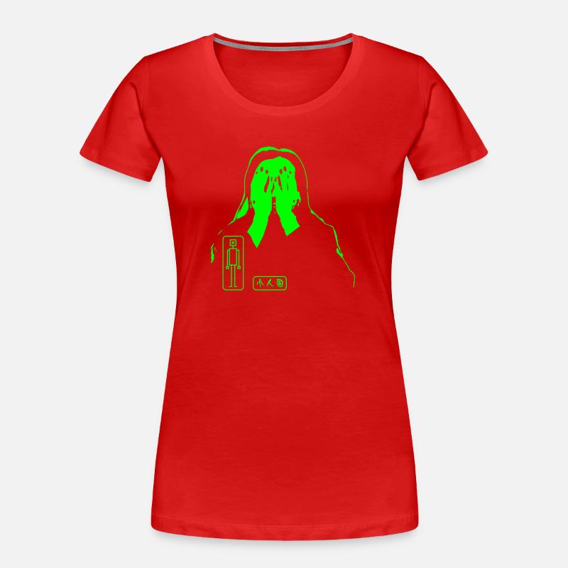 cache-cache - T-shirt bio Premium Femme - rouge