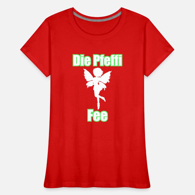 Die Pfeffi Fee Frauen Premium Bio T-Shirt