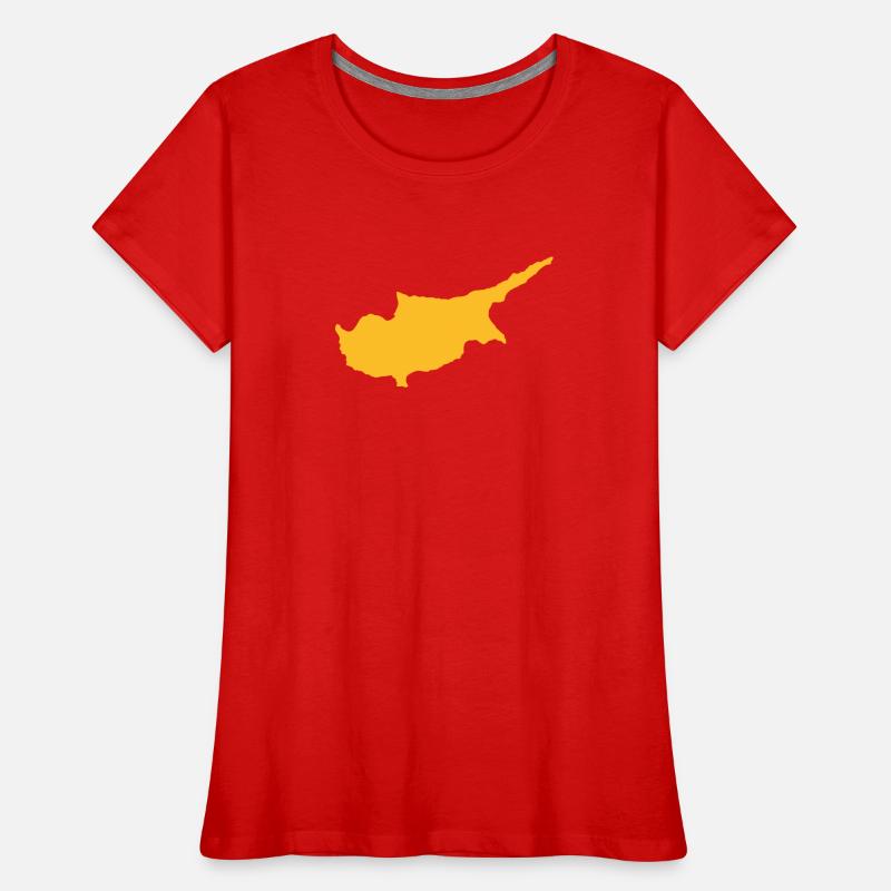 Zypern Frauen Premium Bio T-Shirt