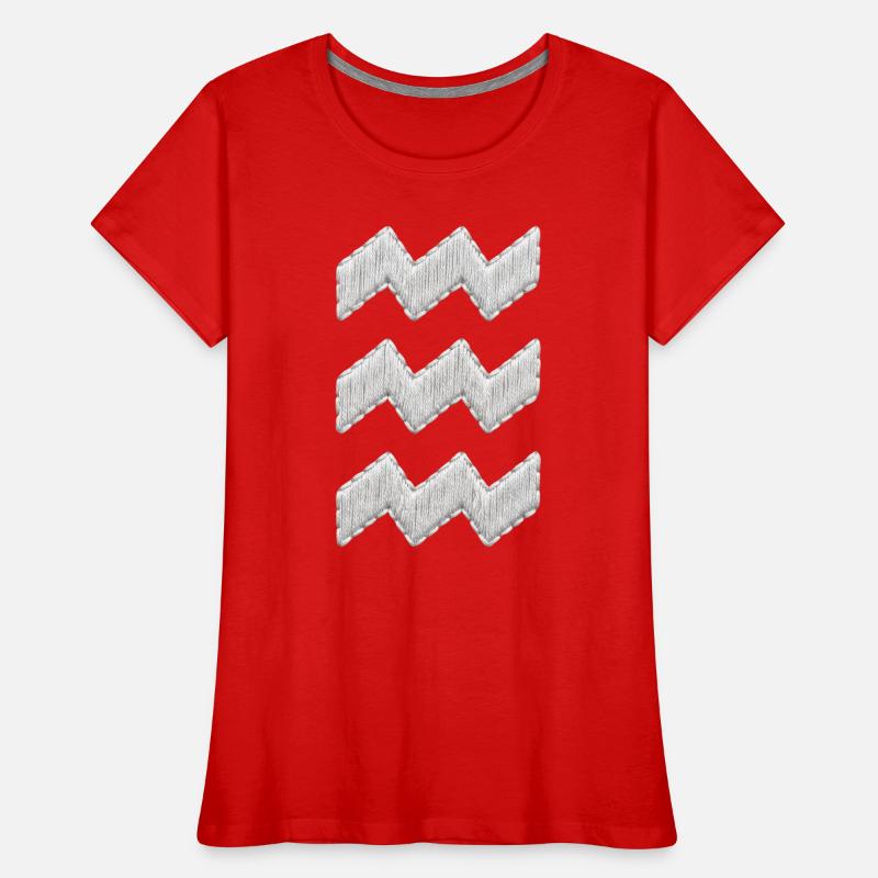 Aspect blanc de la broderie Eindhoven Vibes (imprimé) T-shirt bio Premium Femme