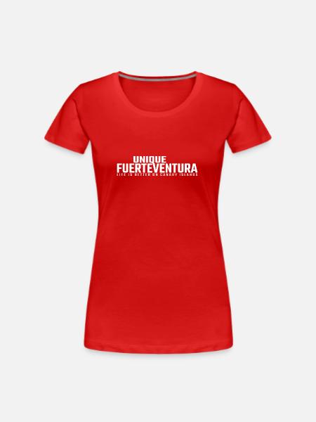 Fuerteventura unique - T-shirt bio Premium Femme - rouge