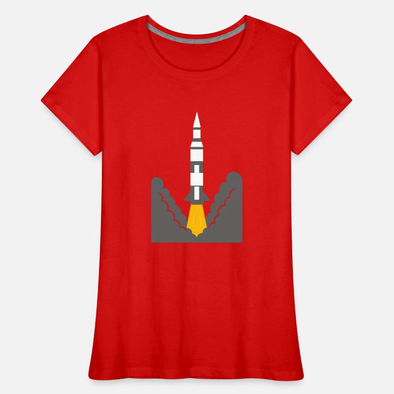 Rocket launch Women's Premium Organic T-Shirt