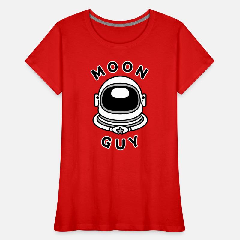 Moon Guy 2 (Farbe veränderbar) Frauen Premium Bio T-Shirt
