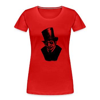 Death - Frauen Premium Bio T-Shirt - Rot - Vorne - Mia (176cm)