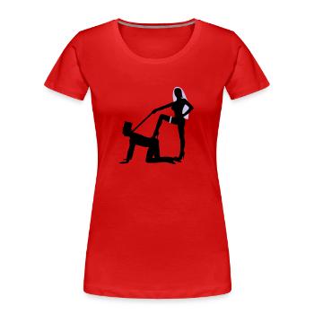 Junggesellenabschied Junggeselle Hochzeit Ehe - Frauen Premium Bio T-Shirt - Rot - Vorne - Mia (176cm)