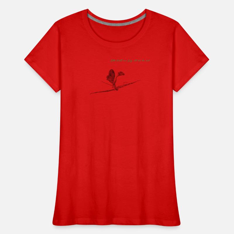 Natur findet einen Weg, mit oder ohne dich Frauen Premium Bio T-Shirt