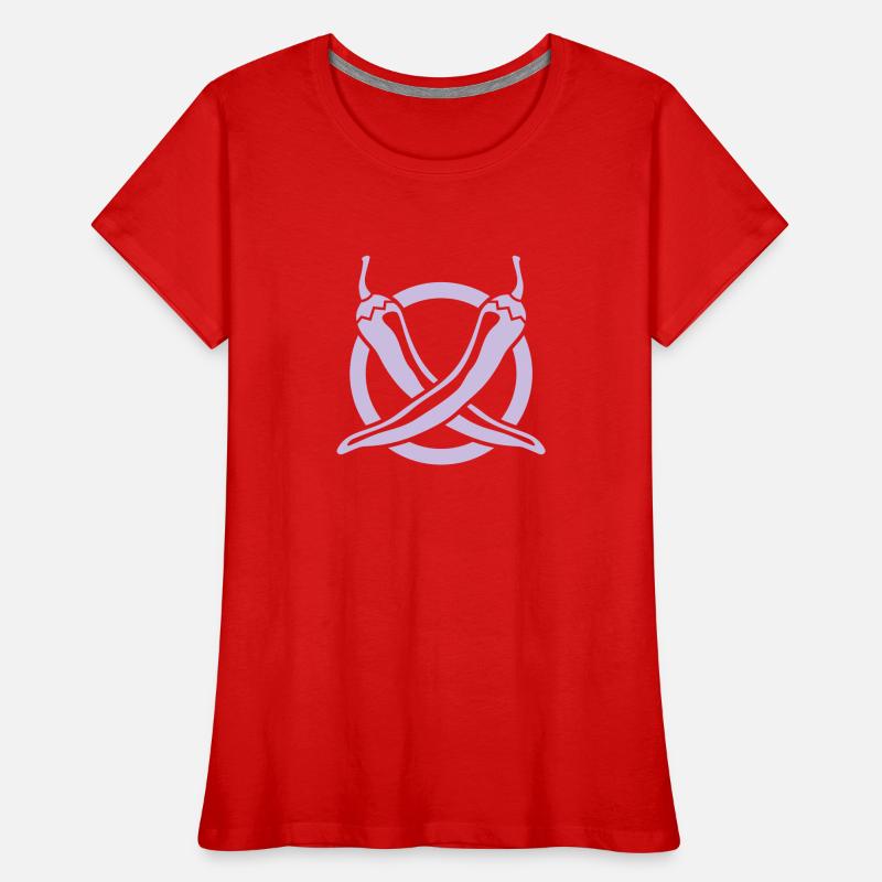 Chili Barbecue Women's Premium Organic T-Shirt