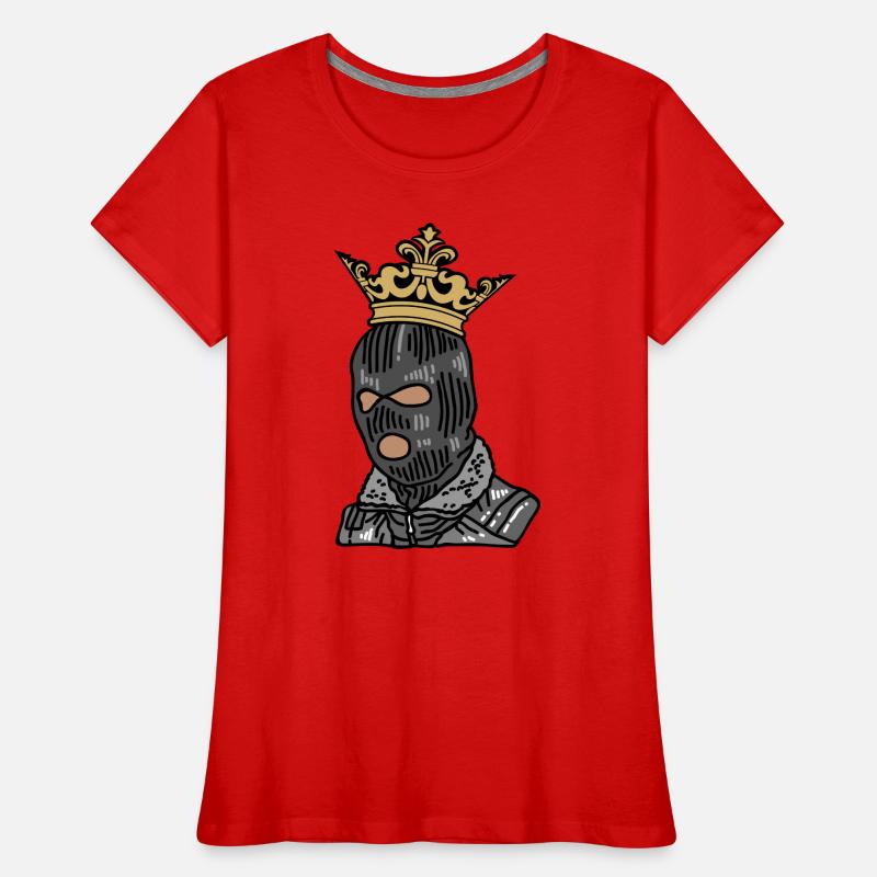 Maskierter Monarch Graff Couture Frauen Premium Bio T-Shirt
