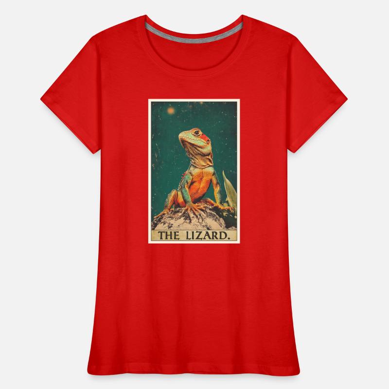 Eidechsen Eidechse Frauen Premium Bio T-Shirt