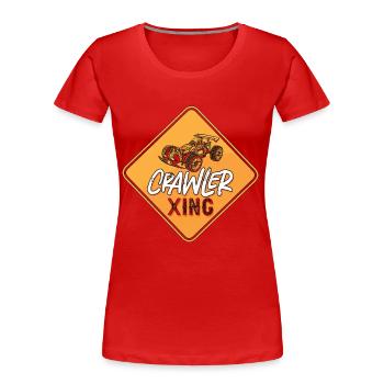 RC Model Racing Crawler Xing Model Maker RC Cars - Frauen Premium Bio T-Shirt - Rot - Vorne - Mia (176cm)