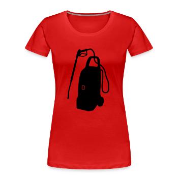Hochdruckreiniger_g1 - Frauen Premium Bio T-Shirt - Rot - Vorne - Mia (176cm)