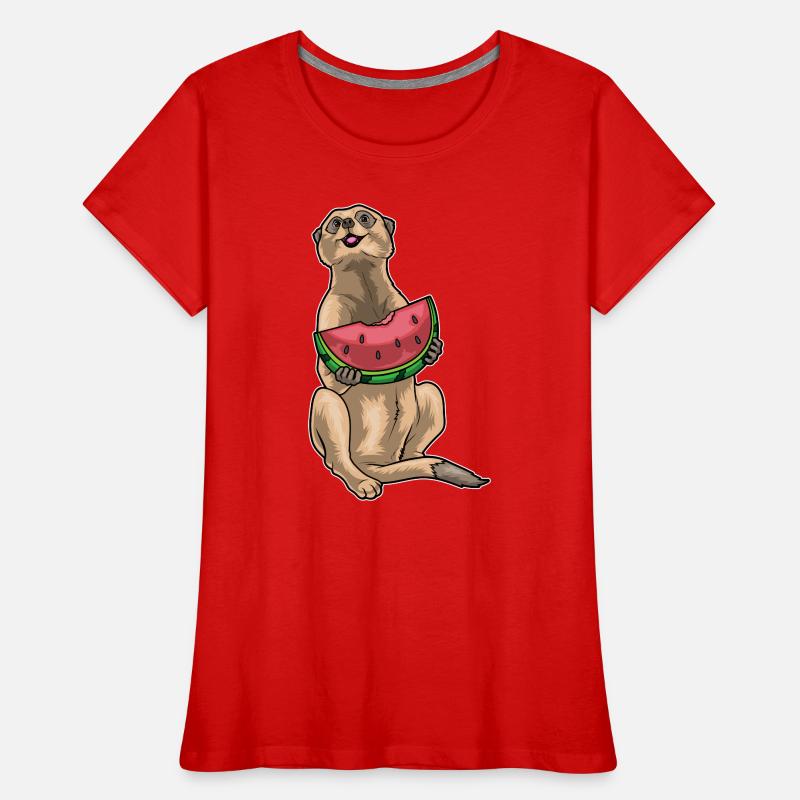 Suricate Pastèque T-shirt bio Premium Femme