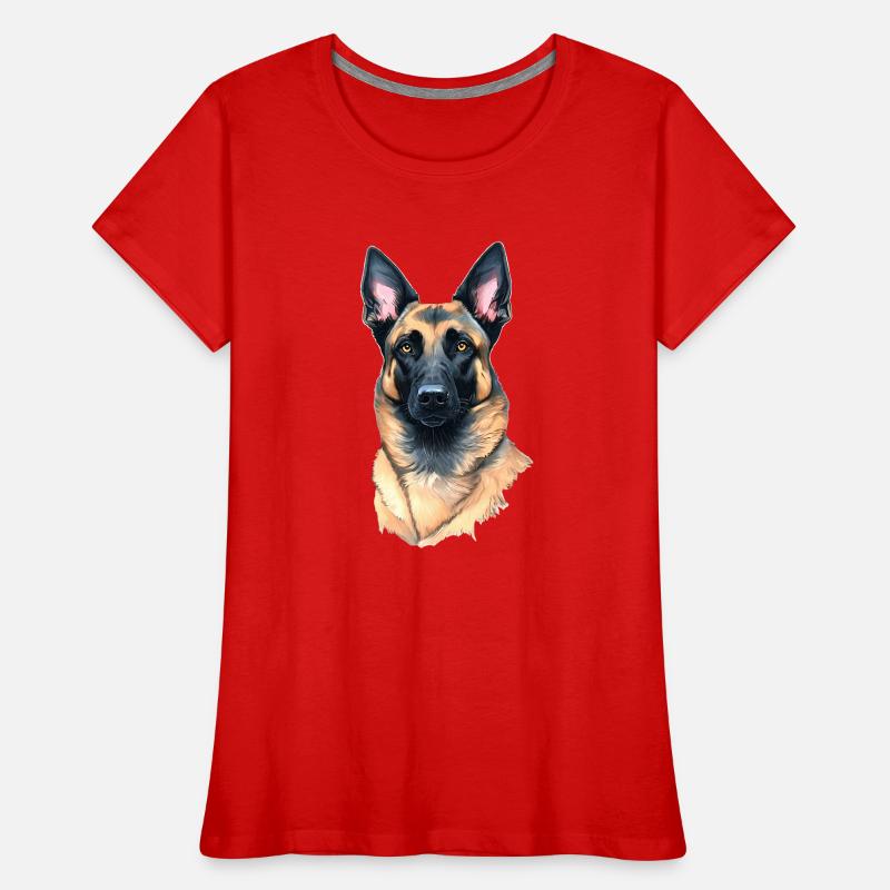 Belgian Shepherd Malinois Women's Premium Organic T-Shirt