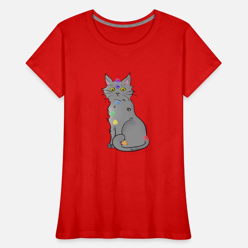 Chat-kra Frauen Premium Bio T-Shirt