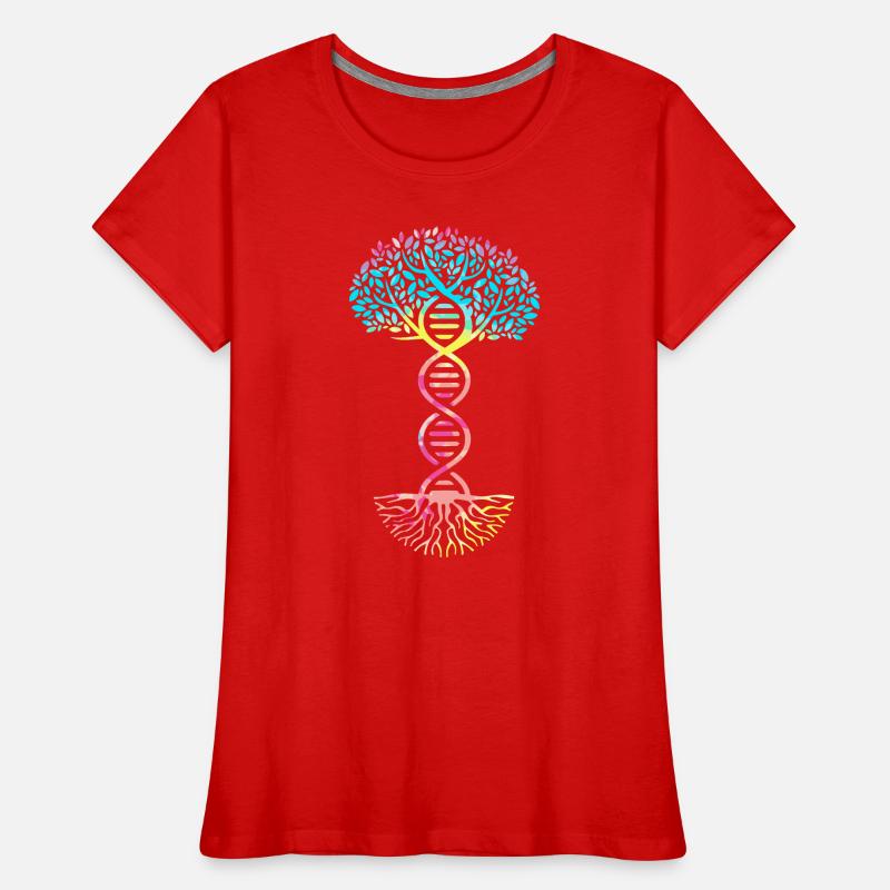Molécule formule structurale T-shirt bio Premium Femme