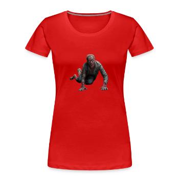 Dein EX-Freund/Freundin - Frauen Premium Bio T-Shirt - Rot - Vorne - Mia (176cm)