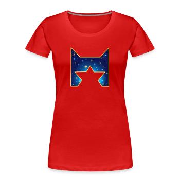 Star Clan Starclan Warrior Cats Cats Warriors - Women's Premium Organic T-Shirt - red - Front - Mia (176cm)