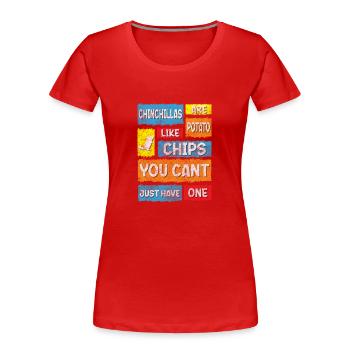 Haustier Nachtaktiv Tierliebhaber Tierschutz - Frauen Premium Bio T-Shirt - Rot - Vorne - Mia (176cm)