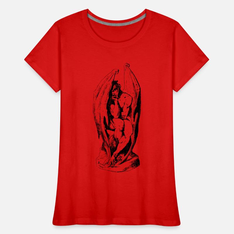Satan réfléchi T-shirt bio Premium Femme