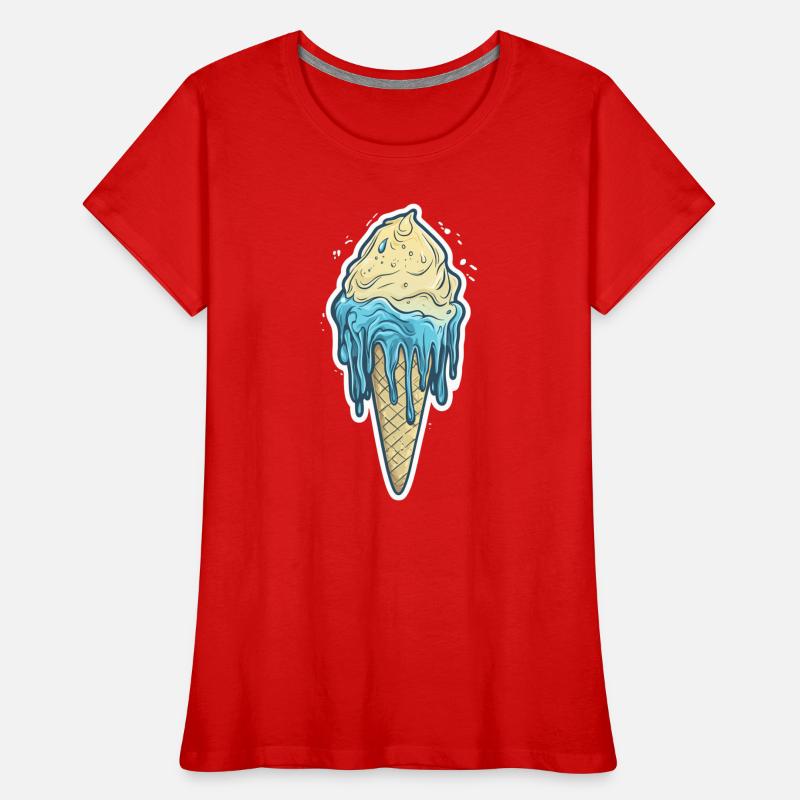 Eiscreme Eis Women's Premium Organic T-Shirt