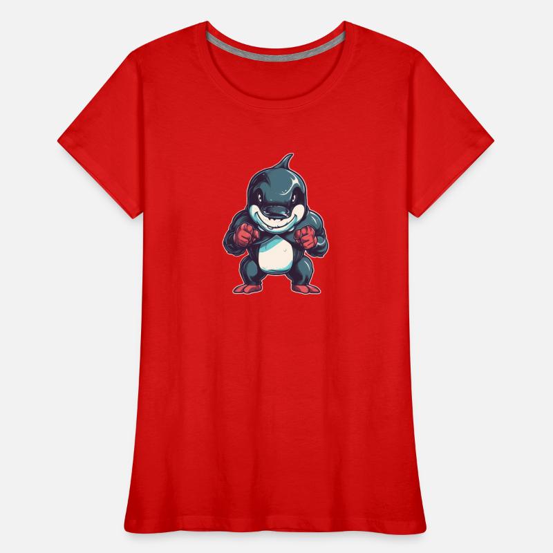 orca Frauen Premium Bio T-Shirt