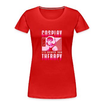 Manga Disguise Japan Friends - Women's Premium Organic T-Shirt - red - Front - Mia (176cm)