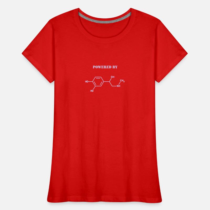 Präsentiert von Adrenalin Frauen Premium Bio T-Shirt