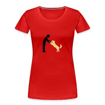 DD Bild 1 Tips - Frauen Premium Bio T-Shirt - Rot - Vorne - Mia (176cm)
