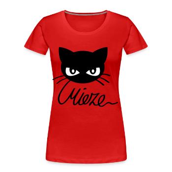 Kitty - Cat - T-shirt bio Premium Femme - rouge - Devant - Mia (176cm)