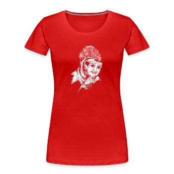 Assassiner She Wrote - T-shirt bio Premium Femme - rouge - Devant - Mia (176cm)
