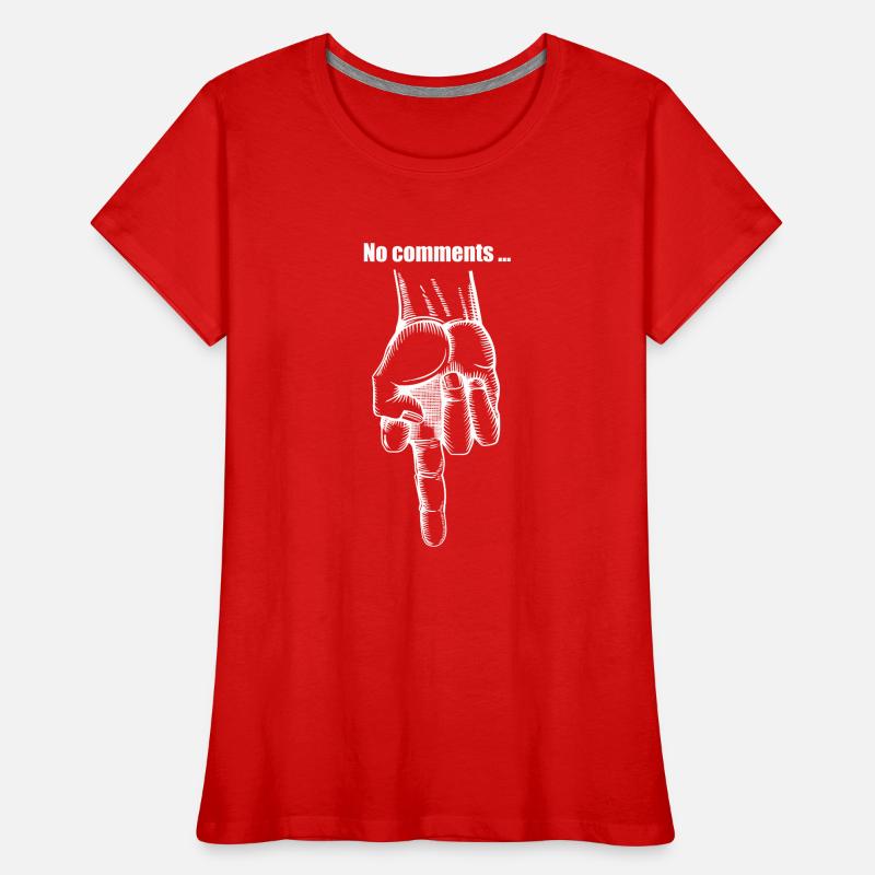 Upside-down world b Women's Premium Organic T-Shirt