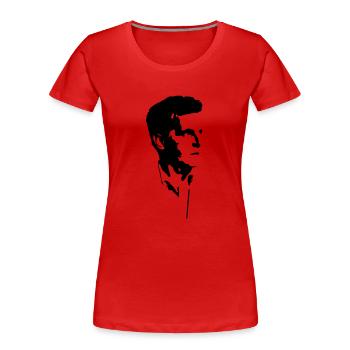 Ludwig Wittgenstein - Frauen Premium Bio T-Shirt - Rot - Vorne - Mia (176cm)