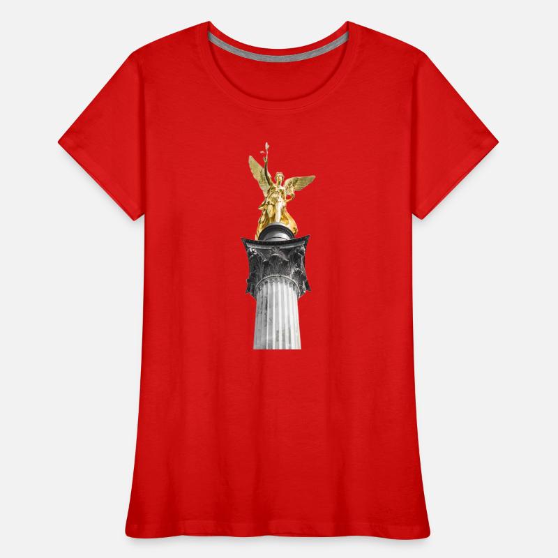 Friedensengel Frauen Premium Bio T-Shirt