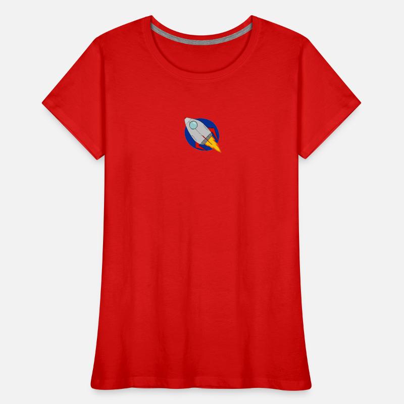 Fusée T-shirt bio Premium Femme