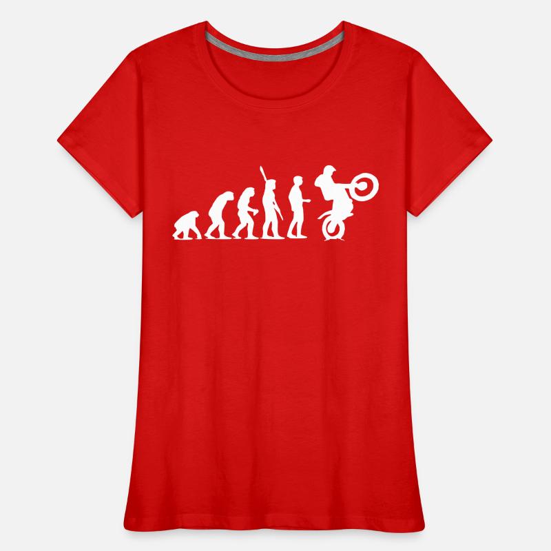 Evolution de première instance T-shirt bio Premium Femme