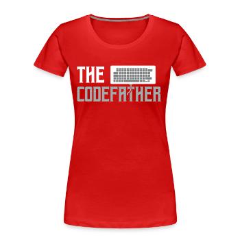 Software Programmierung Entwickler - Frauen Premium Bio T-Shirt - Rot - Vorne - Mia (176cm)