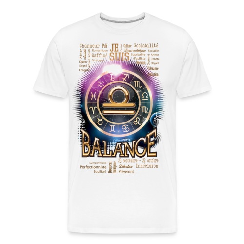 BALANCE - T-shirt bio Premium Homme