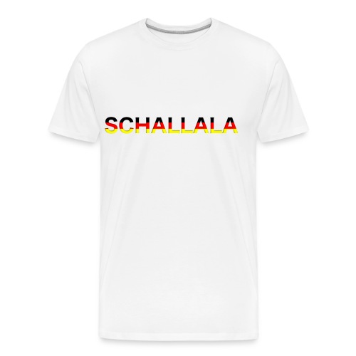 Schallala - Männer Premium Bio T-Shirt